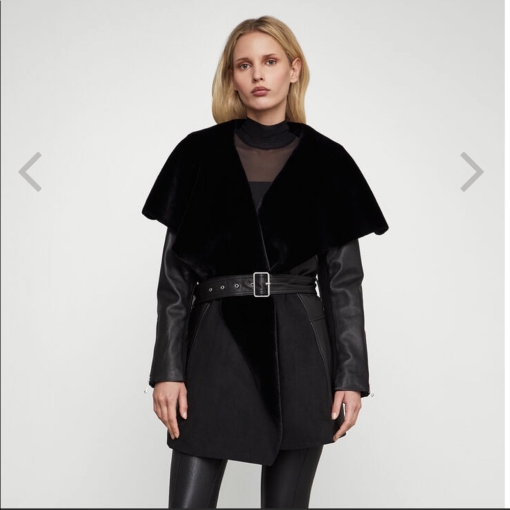 BRAND NEW BCBGMAXAZRIA Leather Jacket